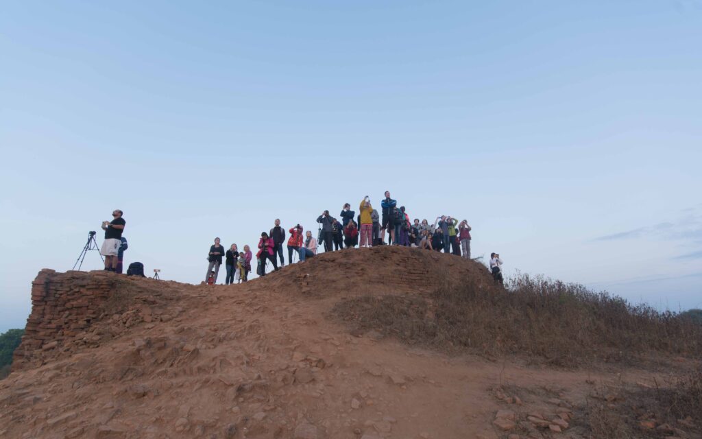 Alba a Bagan Myanmar ex Birmania